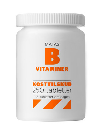 Matas Striber Matas B-vitaminer 250 tabl.