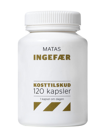 Matas Striber Matas Ingefær 120 kaps.