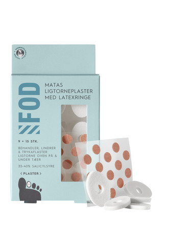 Matas Striber Ligtorneplaster med Latexpuder 9 + 15 stk.