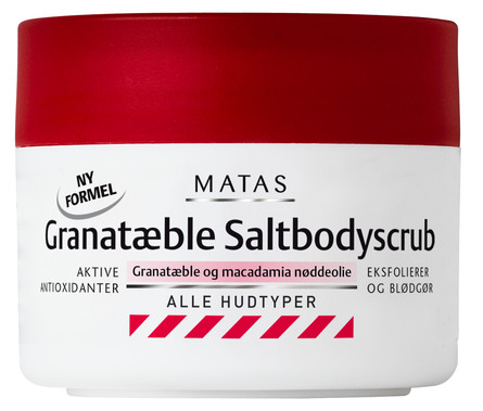 Matas Striber Matas Granatæble Saltbodyscrub Rejsestørrelse 50 g