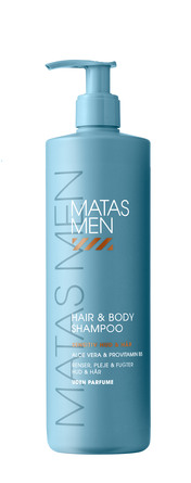 Matas Striber Men Hair & Body Shampoo til Sensitiv Hud Uden Parfume 500 ml