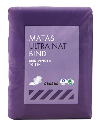 Matas Striber Ultra Nat Bind 10 stk.