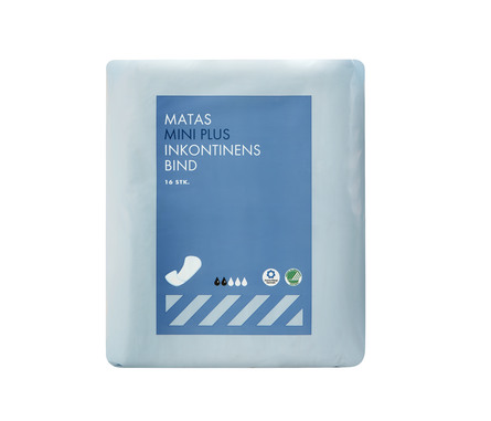 Matas Striber Mini Plus Inkontinens Bind 16 stk.