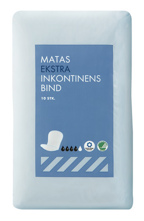 Matas Striber Ekstra Inkontinens Bind 10 stk.