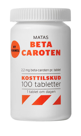 Matas Striber Beta Caroten 100 tabl.