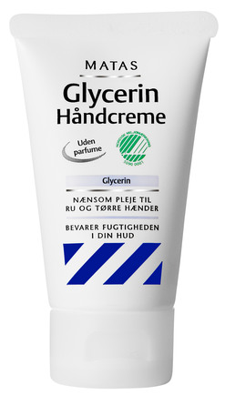 Matas Glycerin Håndcreme Rejsestørrelse 40 ml