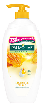 Palmolive Shower Milk & Honey m/pumpe 750 ml