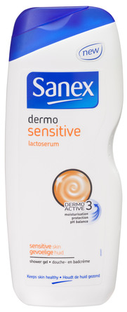 Sanex Dermo Sensitive Shower Gel 650 ml