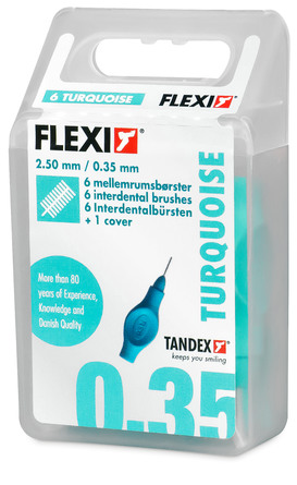 Tandex Mellemrumsbørste Flexi X-micro 6 stk.