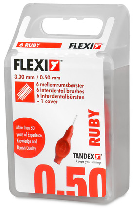 Tandex Mellemrumsbørste Flexi Super Fine 6 stk.