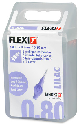 Tandex Mellemrumsbørste Flexi Extra fine 6 stk.
