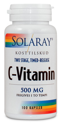 Solaray C-Vitamin 500 mg 100 depotkapsler