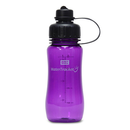 WaterTracker Purple 0,5 l drikkedunk BRIX