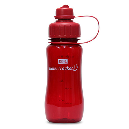WaterTracker Red 0,5 l drikkedunk BRIX