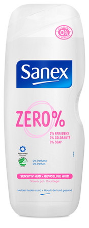 Sanex Shower Gel Zero Sensitive 650 ml
