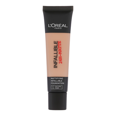 L'Oréal Paris Infallible Matte Fdt. 12 Natural Ros