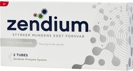 Zendium Mild Whitener Tandpasta 2 x 50 ml