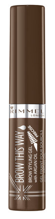 Rimmel Brow This Way Gel med Argan Olie 002