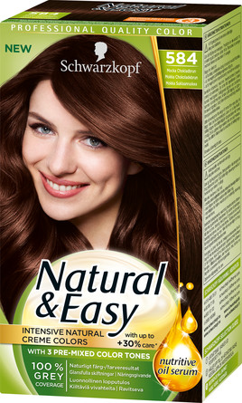 Schwarzkopf Natural & Easy 584 Mocka chokoladebrun