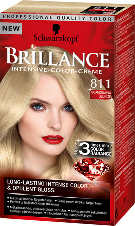 Schwarzkopf Brillance 811 Skandinavisk Blond