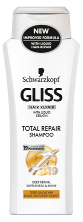 Schwarzkopf Gliss Total Repair Shampoo 250 ml