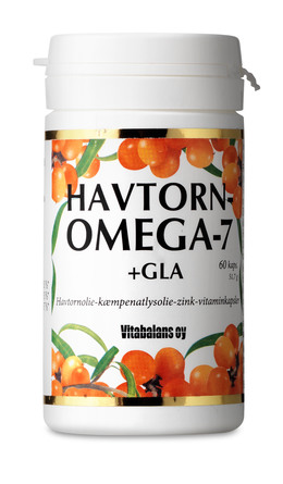 Vitabalans Oy Havtorn Omega 7 + GLA  60 Kaps. 60 kaps.