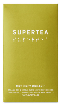 Supertea Mrs Grey Organic 20 br. Øko