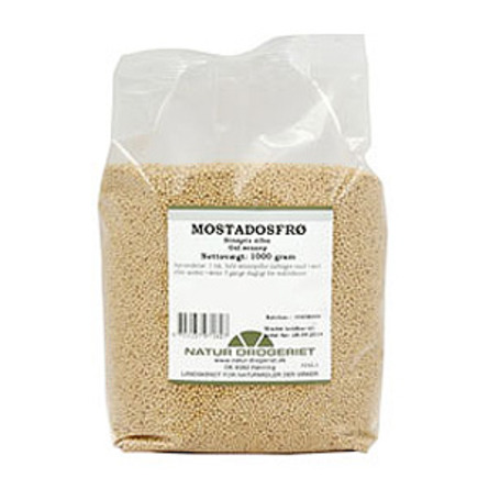Natur Drogeriet Gul Mostados Sennepsfrø 1 kg.