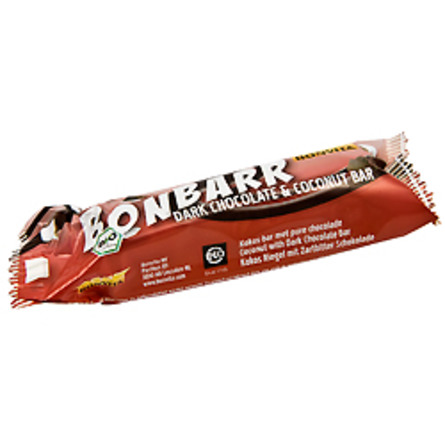 Cocosbar m. mørk chokolade Ø 40 g