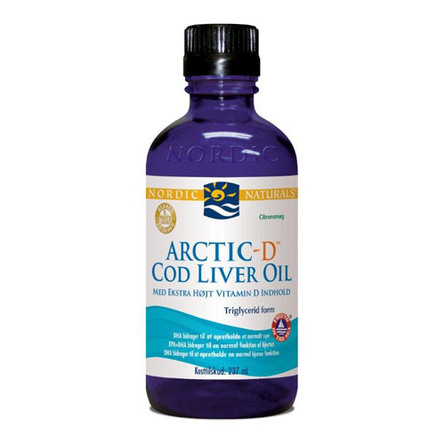 Nordic Naturals Torskelevertran + D citrus