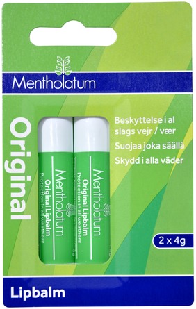Mentholatum Original Lipbalm 2-pak