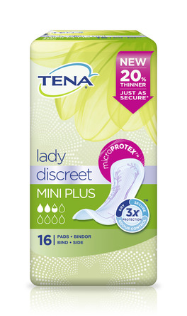 Tena Lady Discreet mini plus 16 stk 16 stk.