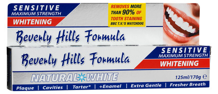 Beverly Hills Tandpasta Natural White 125 ml