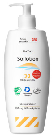 Matas Sollotion faktor 30 400 ml