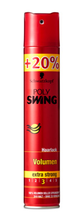 Schwarzkopf Poly Swing hårlak + 20%