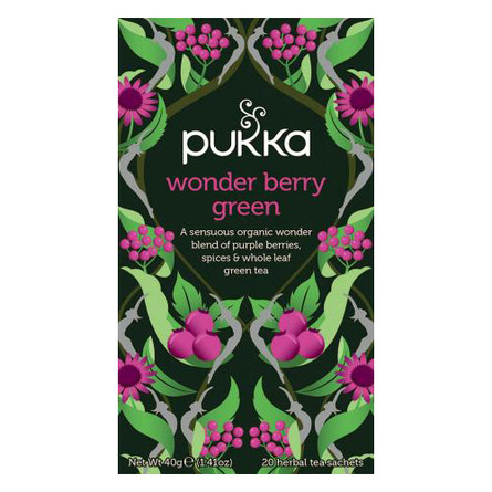Pukka Wonderberry Green Te Øko 20 br