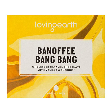 Loving Earth Chokolade Banoffee Bang Bang Øko 45 gr.