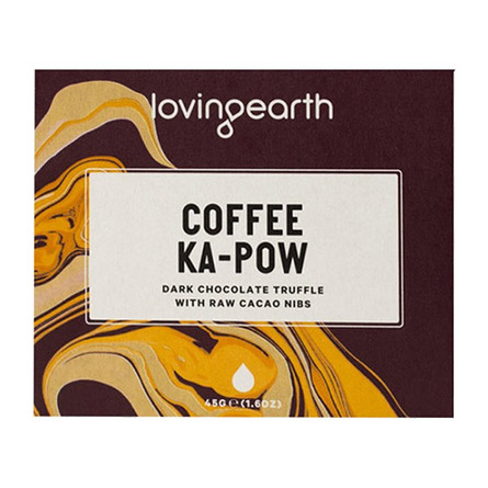 Loving Earth Chokolade Coffee Ka-Pow Øko 45 gr.