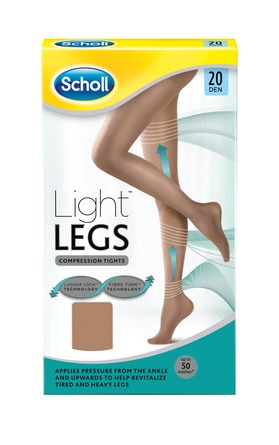 Scholl Light Legs Beige 20 Den. Str. S