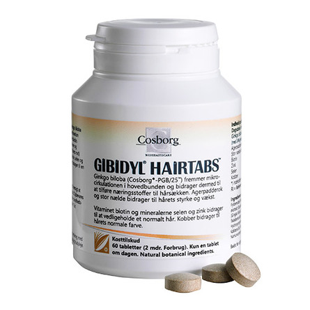Cosborg Gibidyl Hair Tabs 60 tabl