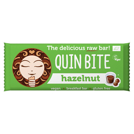 Hasselnød bar - Quin Bite 30 g
