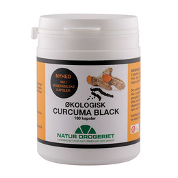 Curcuma Black Ø m. gurkemeje og sort peber 180 kap