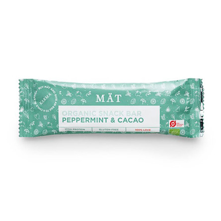 MÄT Peppermint & Cacao Snackbar Øko 40 gr.