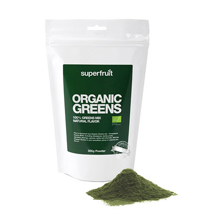 Organic Greens pulver Superfruit Øko 300 gr.