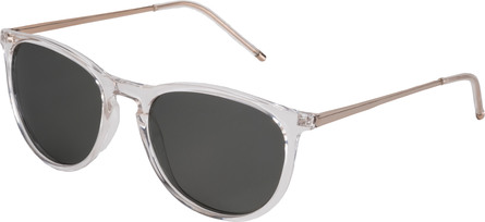 Pilgrim Solbrille Piper, Guld belagt, hvid