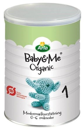 Arla Baby & Me 1 Øko. modermælkserstatning 600 g