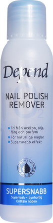 Depend O2 Neglelakfjerner Blå 100 ml