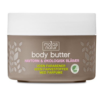 Matas Natur Havtorn & Blåbær Body Butter 200 ml