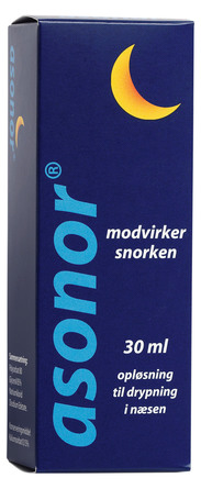 Asonor Anti snorkemiddel 30 ml