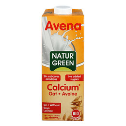 Havredrik m. calcium Ø NaturGreen 1 l